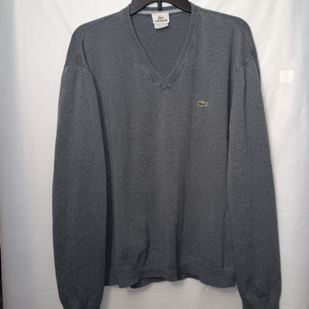 LACOSTE MEN'S V-NECK SWEATER